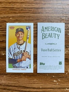 2024 Topps 206 Endy Rodriguez American Beauty PR /22 Pirates RC - Picture 1 of 1