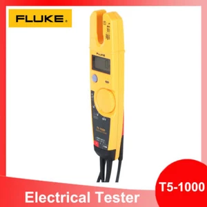 Fluke T5-1000 Voltage Continuity Current Electrical Multimeter 1000V with Probes - Picture 1 of 9