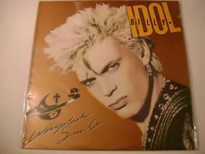 Billy Idol Whiplash Smile LP Sealed 1986 - Picture 1 of 2