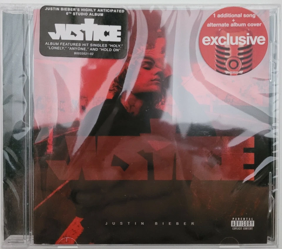 1 Bonus Track - Justin Bieber Justice CD Angels Speak Poo Bear 0319