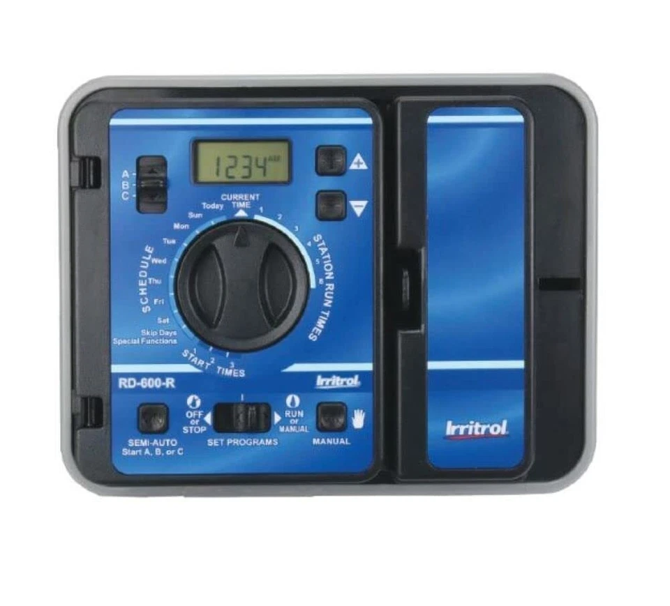 Irritrol Rain Dial RD600-INT-R 6 Station Indoor Irrigation Controller - Image 1 of 1