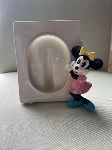 Minnie Mouse Disney vintage 90s ceramic photo picture frame - Picture 1 of 6