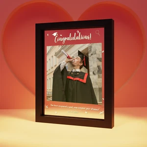 Regalo de San Valentín | Placa fotográfica personalizada | Regalo para ella | Foto niñera - Imagen 1 de 7