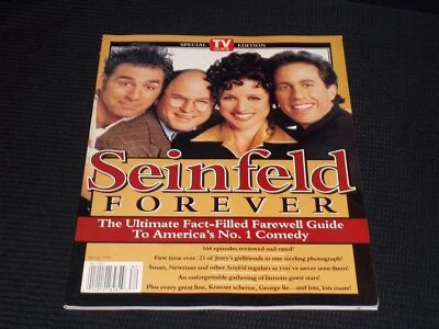 TV GUIDE SPECIAL MAGAZINE - SEINFELD FOREVER FRONT COVER - E 16042 - Image 1 of 2
