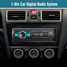 12V Car In-Dash Bluetooth Stereo Radio MP3 Player USB TF Head Unit Kit 1Din DAB