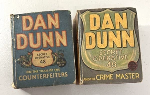 DAN DUNN-2 Secret Operative 48 & The Crime Master/On the Trail of Counterfeiters - Picture 1 of 18