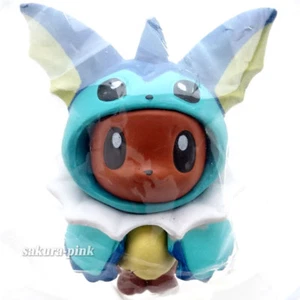 Eevee poncho Vaporeon Mini Figure Pokemon Center Limited Authentic Japan - Picture 1 of 3