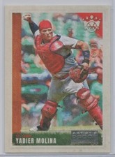 YADIER MOLINA 2022 PANINI DIAMOND KINGS ARTIST'S PROOF SILVER SP /99 CARDINALS