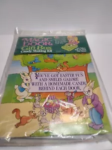 Vintage Easter Wilton Magic Door Gift Box Candy Making Kit Holiday Sealed Rare - Picture 1 of 11