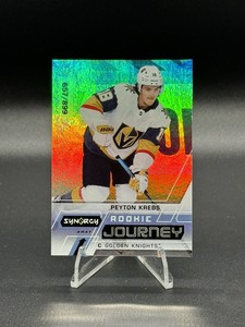 2020-21 Upper Deck Synergy - Rookie Journey Away #RJ-PK Peyton Krebs /899 (RC)