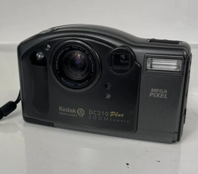 Kodak EasyShare DC210 Plus 1.0MP Compact Digital Camera Grey/ Black - Image 1 of 4