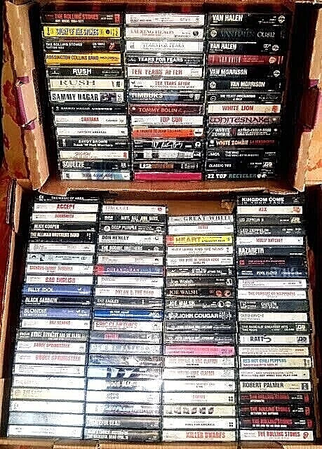 ROCK CASSETTE TAPES (LISTING #10)/WITH DISCOUNTS/EX - Image 1 of 1