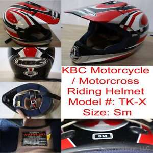 KBC Motorcross Motorcycle DirtBike Riding Helmet Dot Approve Model:TK-X Size:S/M