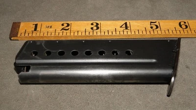original factory Browning BDA or Sig P220 8 round blued steel .45 ACP magazine - Image 1 of 4