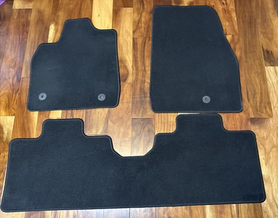 FORD MUSTANG MACH-E 2021-2024 OEM CARPET FLOOR MATS SET BLACK 2022 2023 22 24 - Image 1 of 4