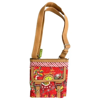 Bolso de mano Lily Bloom para mujer rojo Navidad bandolera bolsillo frontal Foto 1 de 2