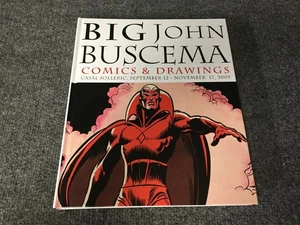 Big John Buscema: Comics & Zeichnungen 12. September - 17. November 2009 - HB Buch - Bild 1 von 3