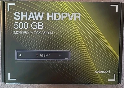 Shaw HDPVR 500 GB Motorola DCX 3510-M - sin control remoto Foto 1 de 4