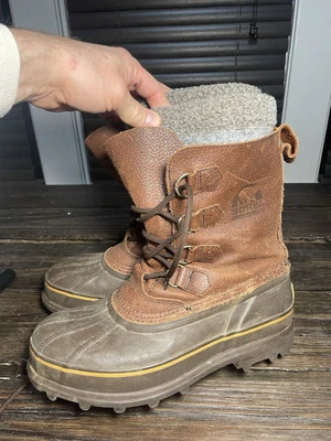 Sorel 男式美国 8 码靴鞋 — 第 1/4 张图片