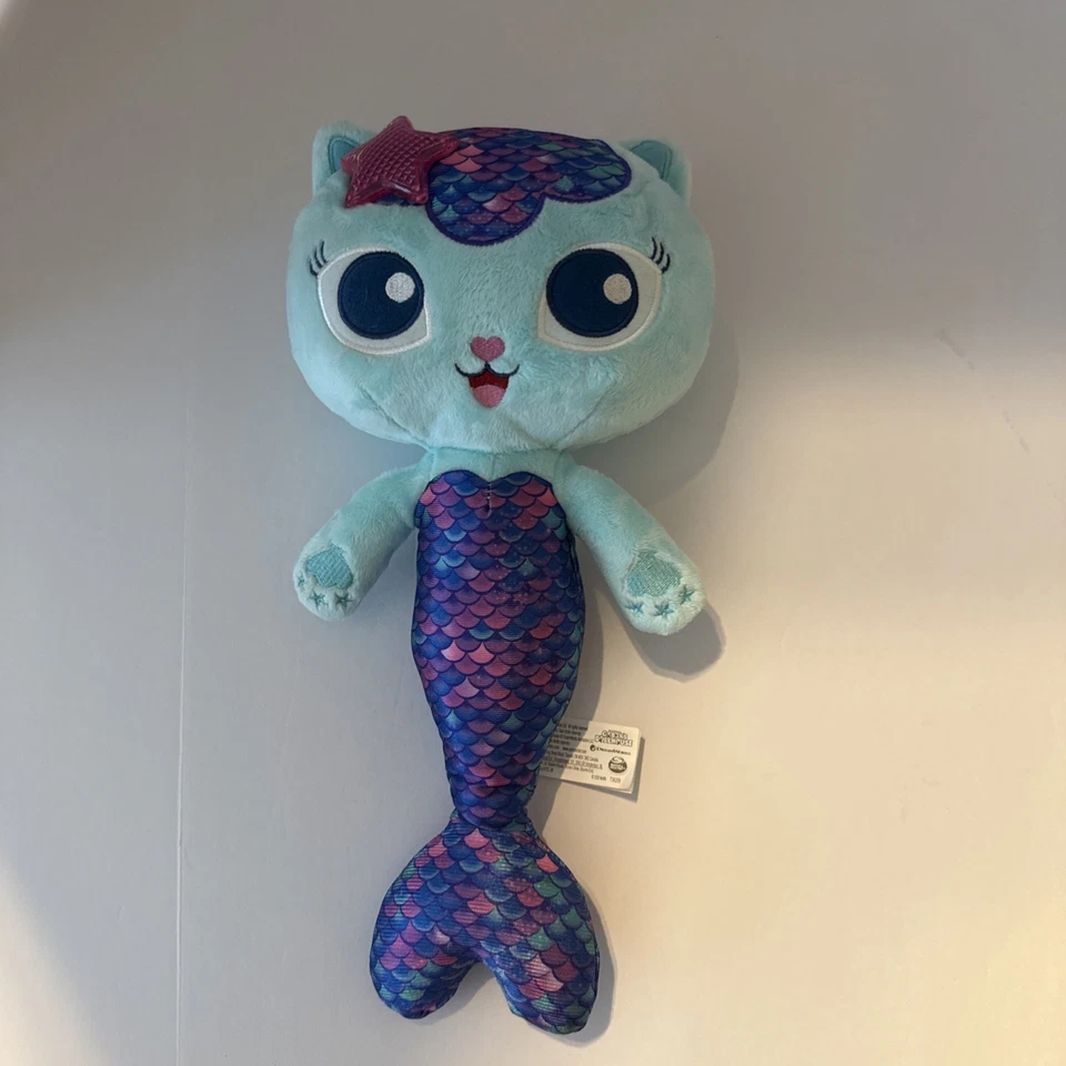 Gabby's Dollhouse 14-inch Interactive Talking MerCat Plush Kids Toys with Lights - Image 1 of 4