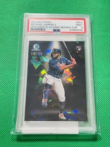 2023 Bowman Atomic Refractor Michael Harris Psa 9 Rc #BS3 /150 - Picture 1 of 1
