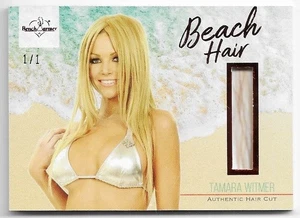 2025 BENCHWARMER GIRLS OF SUMMER TAMARA WITMER BEACH HAIR CARD ONE OF ONE /1 1/1 - Imagen 1 de 2