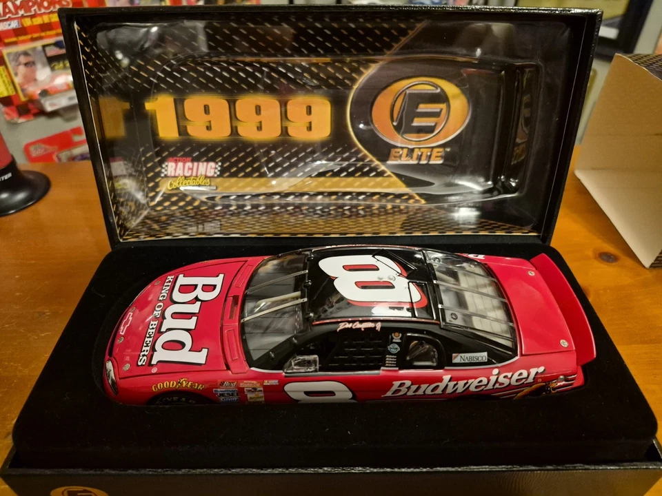 1999 Action/RCCA Elite 1/24 Dale Earnhardt Jr #8 Budweiser Monte Carlo 1/5004 - Image 1 of 4