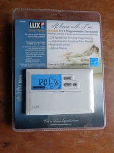 LUX Smart Temp 1500 LUXLIGHT TX1500 Programmierbarer Thermostat Neu - Bild 1 von 3