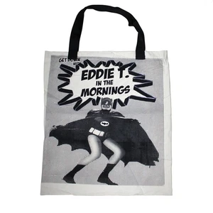 Stofftasche XXL mit Applikation Bat Style riesiger Stoffbeutel - Bild 1 von 5