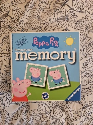 Peppa Pig Memory Game by Ravensburger, 48 Cards. - Image 1 of 3
