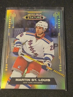21-22 Stature Martin St. Louis #/99 🚨🚨🚨 New York Rangers  - Image 1 of 3