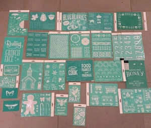 Chalk Couture - Chalk Transfer Design Lot.  New, One used in mushroom pkg Lot 28 - Picture 1 of 10