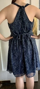 Converse One Star Womens Sundress L Blues T Strap Back Target Cute Summer Shift - Picture 1 of 12