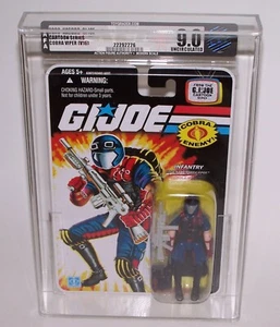 GI Joe Cartoon Series Fantry Cobra Viper AFA grado 9.0 non in circolazione Hasbro - Foto 1 di 9