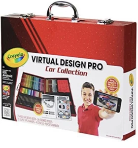 Crayola Virtual Design Pro-Cars Set - Picture 1 of 3