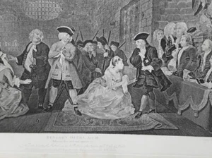 William Hogarth" The Beggar's Opera, Act III" Trump Heath ed - Picture 1 of 2