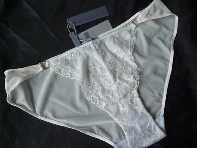 SLIP BRASILIANO ELLE MACPHERSON Tg. L - UK 14 BIKINI BLAZE CREAM BRAZILIAN BRIEF - Imagen 1 de 4