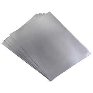 Flexible Graphite Foil Sheet Graphite Gasket Sheet 250x200x0.5mm, Pack of 5 - Picture 1 of 6