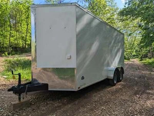 16' Enclosed SOLAR POWERED Offgrid Self-Sufficient Trailer 5KW - Expanded Solar - Picture 1 of 12