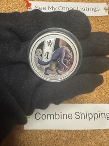 2013 Tuvalu Mythical Creatures WEREWOLF 1oz Silver Proof Coin Perth Mint - Picture 1 of 2