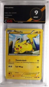 Pokemon Karte Pikachu Graded CGG 9 Mint ENGLISCH Next Destinies 39/99 22510004 - Bild 1 von 3