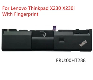 New For Lenovo Thinkpad X230 Palmrest Keyboard Bezel Cover W/Fingerprint 00HT288 - Bild 1 von 3