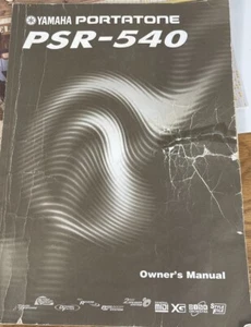 Yamaha Portatone PSR-540 Original Owner's Manual - Picture 1 of 5