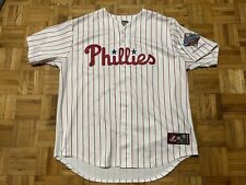 Brad Lidge Philadelphia Phillies Majestic Size XL 2008 World Series Patch Jersey