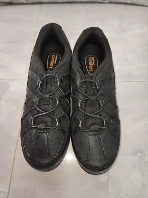 Zapatilla deportiva sin cordones SafeTStep para mujer talla 5,5 W negra antideslizante Foto 1 de 4