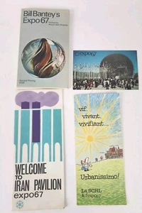Bill Bantey's Expo 67 Montreal 1967 World'sfair, Postcard, Pamplets - Picture 1 of 6