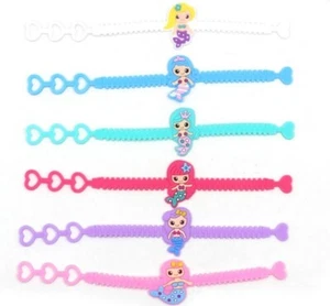 6x ARMBAND MEERJUNGFRAU Kinderarmband Mädchen ⭐️ Mitgebsel Kindergeburtstag - Bild 1 von 8