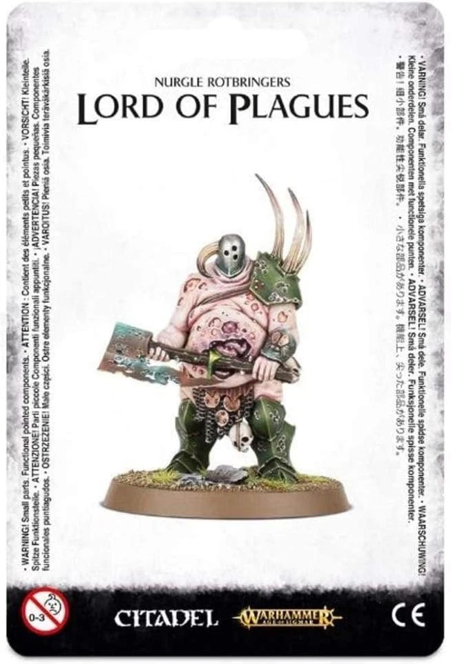 99070201009 Nurgle Rotbringers Lord of Plagues настольные и миниатюрные игровые, черные - Изображение 1 из 1