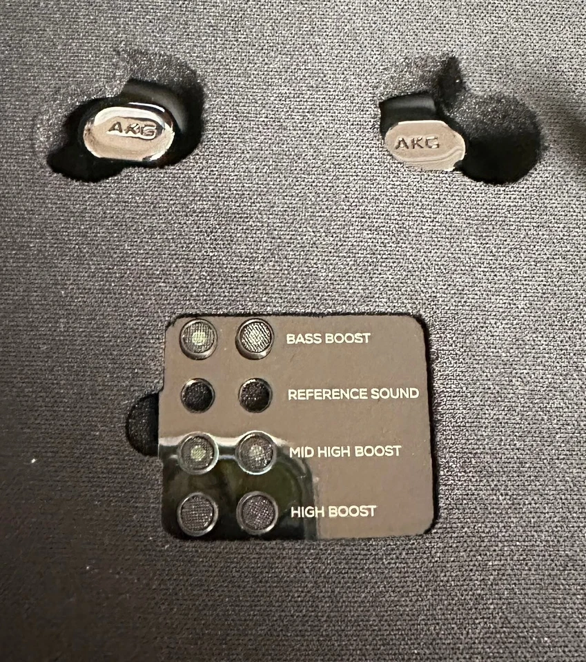 AKG N5005 Reference Inear Headphones with Customizable Sound Black G3D - Image 1 of 2