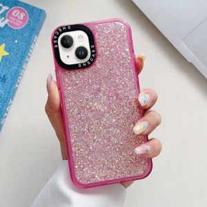 For iPhone 15 Glitter Epoxy Shockproof Phone Case - Photo 1/6